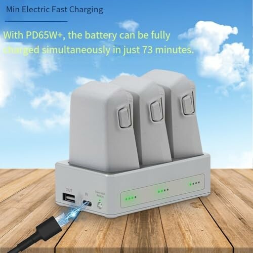 Yhenlovtt Akku-Lade-Hub für Flip