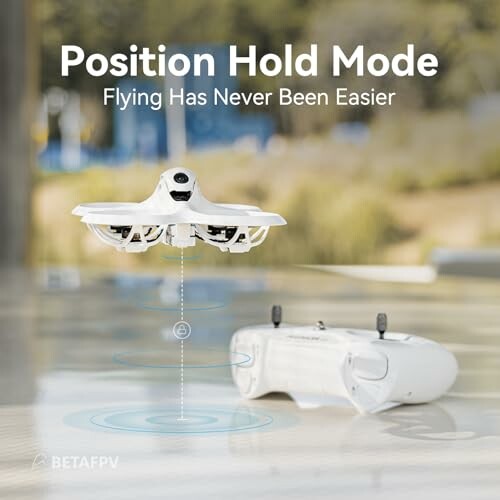 Drohne im Position Hold Modus mit Fernbedienung